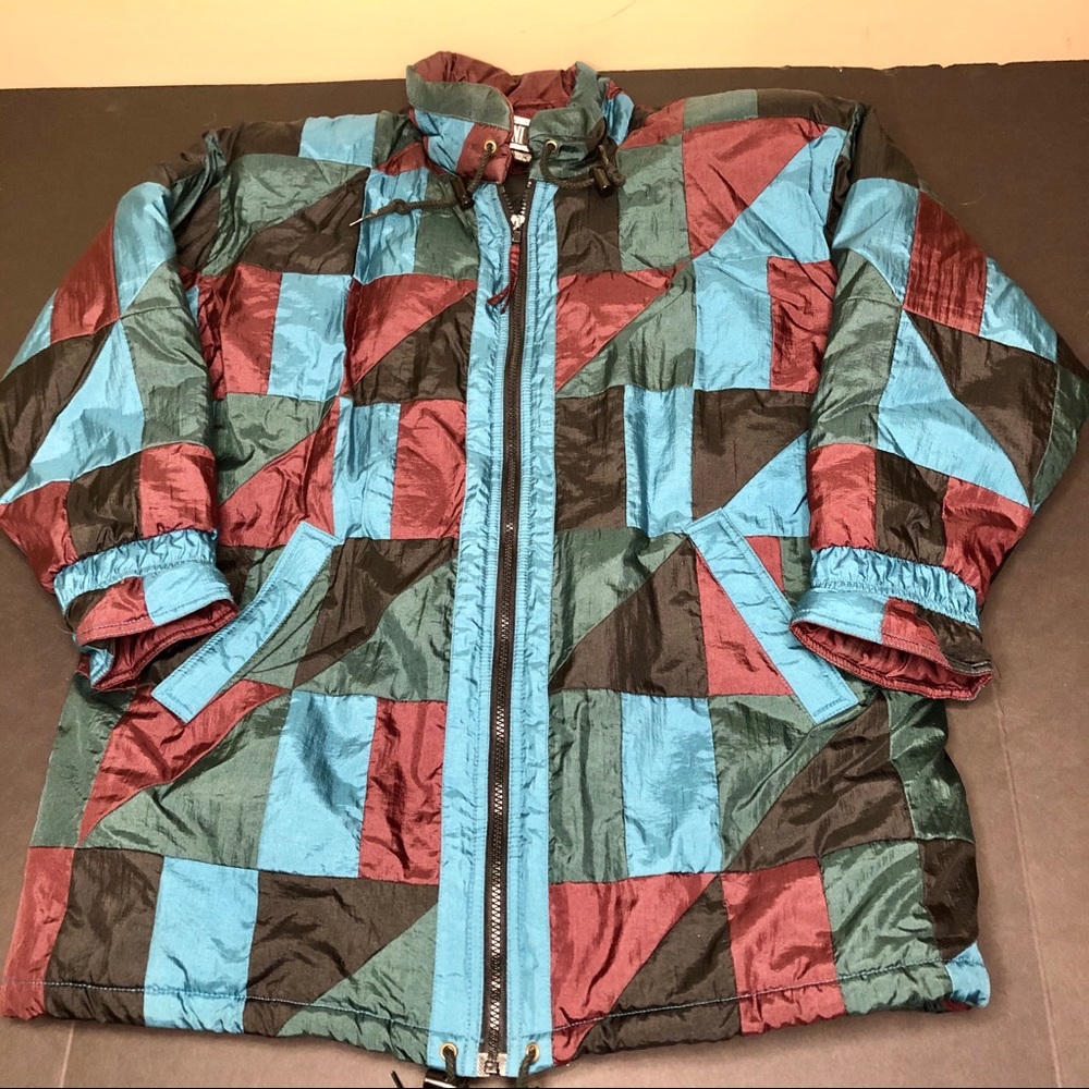 Vtg DANI COLBY Winter Jacket Ski Coat Womens Large